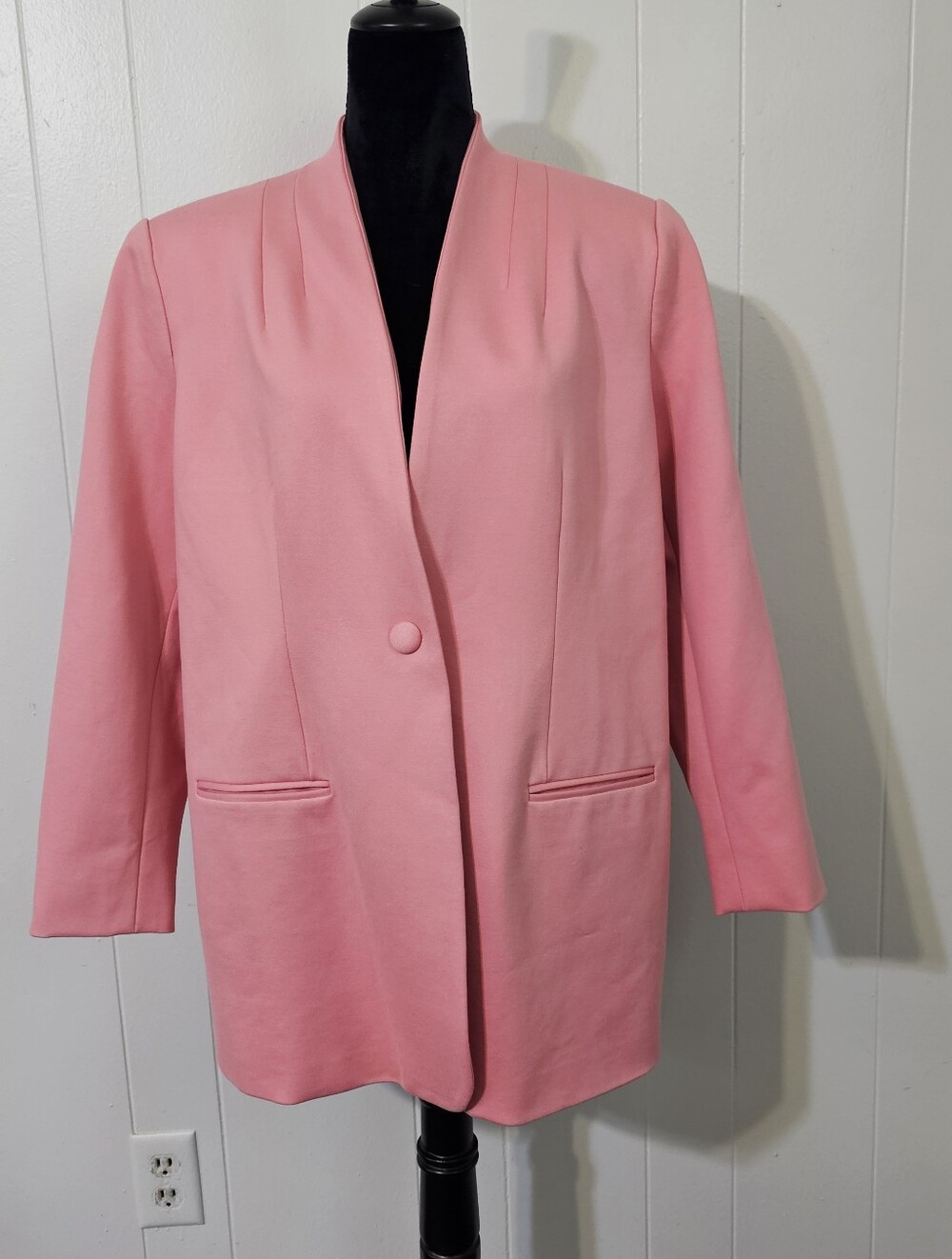 Sacred Heart Collection Pink Blazer XL NWT Career Preppy Barbiecore Jacket